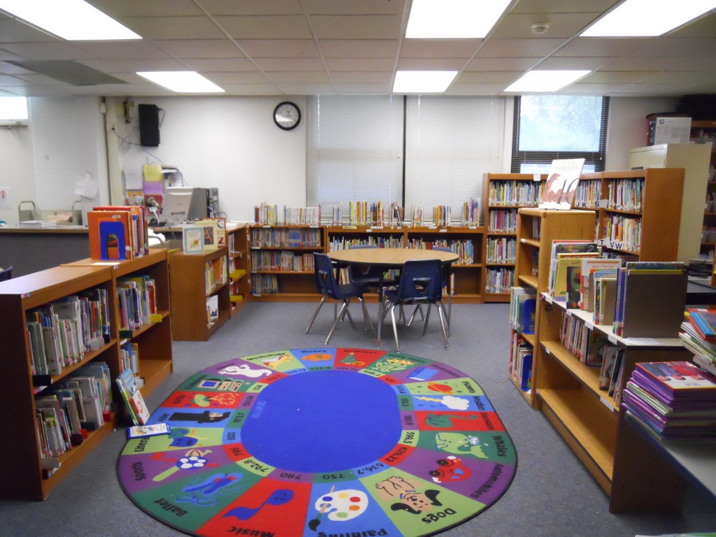 When one walks in the library one feels welcomed.